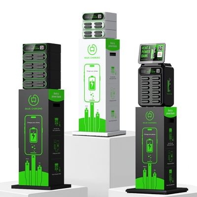 Best Sellers 2025 Small Stacker Mobile Power Rental Station with Shelf Mobile Phone Shared Charging Cabinet Collection