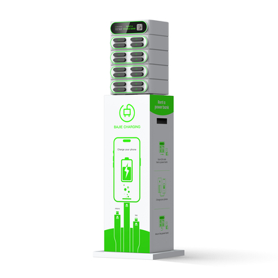 Best Sellers 2025 Small Stacker Mobile Power Rental Station with Shelf Mobile Phone Shared Charging Cabinet Collection