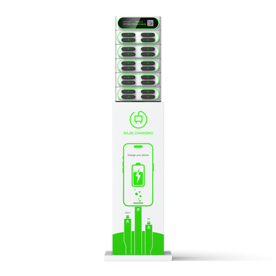 Best Sellers 2025 Small Stacker Mobile Power Rental Station with Shelf Mobile Phone Shared Charging Cabinet Collection