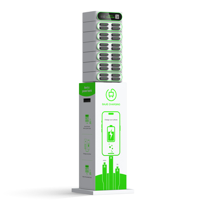 Best Sellers 2025 Small Stacker Mobile Power Rental Station with Shelf Mobile Phone Shared Charging Cabinet Collection