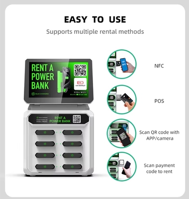 CE Certified Portable Outdoor Power Bank Fast Charging Mobile Phone Powerbank Vending Machine Sharing Rental Chargers Station