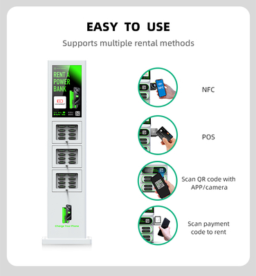 24-48slots Waterproof Mobile Power Overseas Shared Rental Station Suitable for the United States the United Kingdom and Brazil