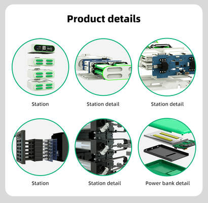Bajie Charging NFC Payment Mobile Phone Vending Machines Terminal Shared Power Bank Charging Station Suitable for Shopping Malls