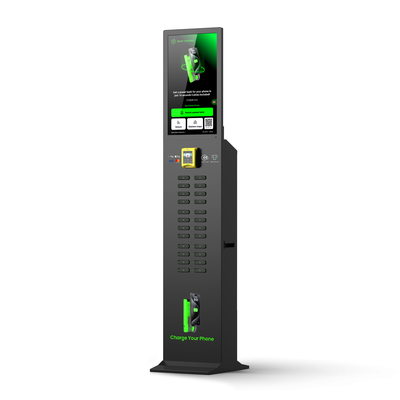 24slots 23.8-Inch Ultra-Slim Portable Power Station High Capacity 160W Fast Charging Restaurant Use Cell Phone Vending Small