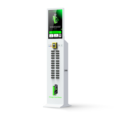 24slots 23.8-Inch Ultra-Slim Portable Power Station High Capacity 160W Fast Charging Restaurant Use Cell Phone Vending Small