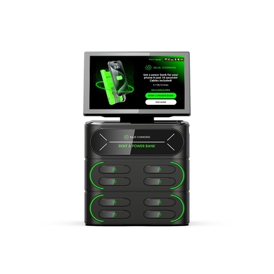 Multi Device Charging Station with Touch Screen with Screen 8 Slots Phone Charging Station an Embedded POS Stackable Station